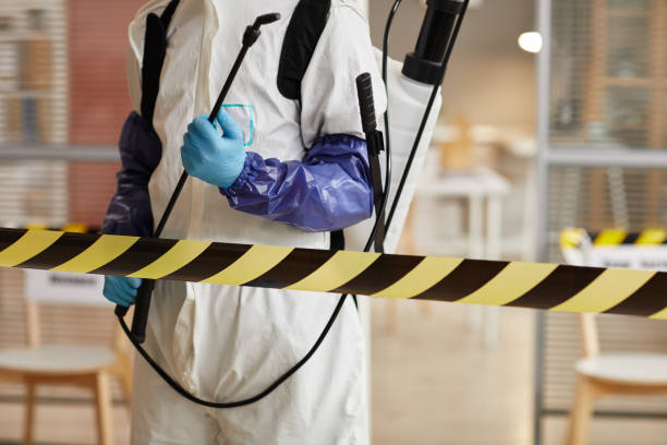 Professional Trauma Scene Cleanup technician working in Plainwell, MI